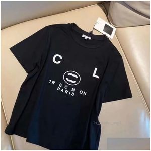 Desinger Mens T 셔츠 브랜드 France X Womens Shirts C Letter Pattern Print T-Shirt 고품질 여름 고급 의류 패션 라운드 넥 티셔츠