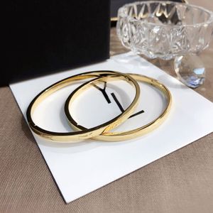 Bilezikler Bangle Designer Bangles Takı Bileklik Paslanmaz Çelik Çift Hediye Erkek ve Kadın Moda Takı Yeni Never Solma LA2398