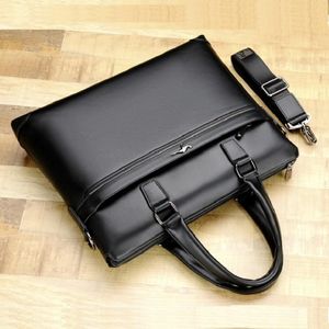 Mänskortsäkerheter Leisure Laptop Business Bag Quality Pu Formella arbetsväskor stor kapacitet handväska manliga handväskor278z