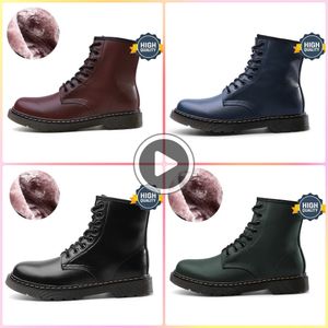 Dr Martinser Boots Doc Martenser Designer Boot Men Women Luxury Loafers Triple Black White Classic Eyes Ankle Short Booties Winter Snow Outdoor Warm Shoes