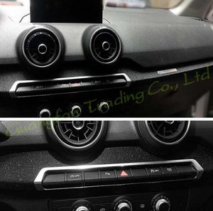 Maçaneta da porta do painel de controle central interno 3D 5D adesivos de fibra de carbono decalques capa de estilo de carro peças produtos acessórios para o segundo trimestre 2018-20217454055