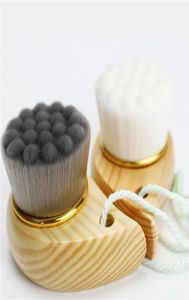 1pcsSet Women Wooden Facial Cleansing Brush Deep Pore Clean Wash Face Comma Brush Soft Fiber Facial Beauty Makeup Tools9735279