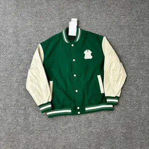 N002 Damenjacken, Luxusstil, High-End-Unisex, klassische Panel-Jacke, Original-Design-Mantel, berühmte hochwertige Paar-Baseball-Uniformen