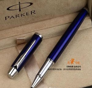 Parker Blue Silver Roller Ball Pen Signature Ballpoint Pen Multi Color Pistolety z pisania biura szkolnego STATIONERY7360898