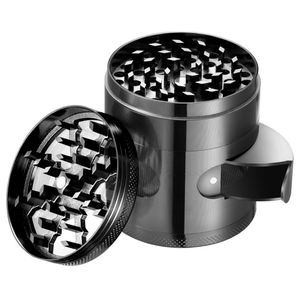 DPAG079 SKILLIGHT VE LIGHTING BOLT TASARIMI İLE PREMIUM ZINC ALÜMÜ BİTKER - 60mm Çap, 4 Katmanlı Öğütme Makinesi