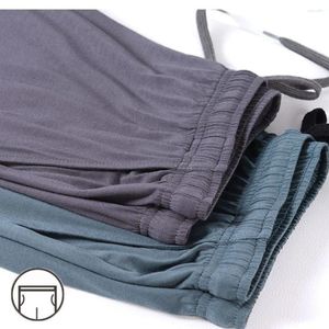 Herrenhose, leichte Jogginghose, Bambusfaser-Viskose, ultraweicher Jersey-Strick, Pyjama-Lounge-Hose, Nachtwäsche, Herren, Fitnessstudio, Laufen