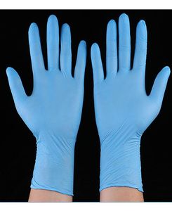 Disposable Antiskid Exam Convenient Dispenser Nitrile Glove 100piecesLot Rubber Cleaning Gloves Powder Nitrile Latex Gloves2276928