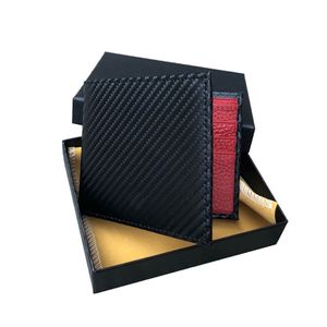 Herrläder korta handväska designer plånbok kreditkortshållare carteira maskulina billetera hombre plånböcker portafoglio uomo por246i