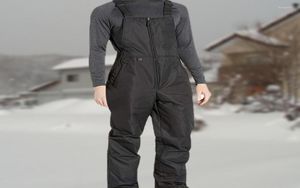 Skihose, Winter-Schnee-Latzhose, bequem und verschleißfest, multifunktionale, wasserdichte, isolierte Ski-Latzhose2599871