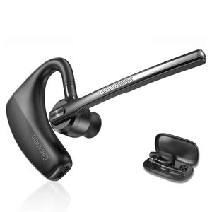 Conambo 5.2 med CVC8.0 Dual Mic Noise Reforting Bluetooth Earpiece 16 timmar TalkTime Wireless Headset för lastbilschaufför iPhone Android -mobiltelefoner