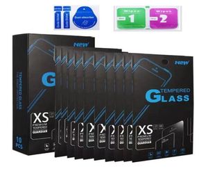För LG K51 STYLO 6 Tempererad glas Moto G Stylus G7 Power One Plus 7 Screen Protector Film 25D 9H för iPhone 12 11 Pro Max XS X WI2781989