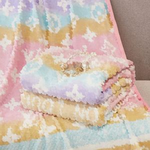 Designs designer cobertor impresso flor antiga design clássico ar delicado condicionado carro viagem toalha de banho macio inverno velo shaw272j