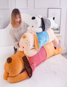 50 * 180 cm gigante lungo peluche giocattoli simpatico cane morbido animale farcito cuscino per dormire cuscino bambola giocattoli per bambini regalo decorazione della casa2746909