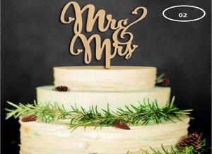 The wood material wedding cake inserted card Wedding cake inserted personalized wedding decoration wood plug WT0477704350