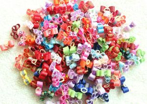 50pcs ręcznie robiony mały pies Bow Diamond Polejki Kokarki Pet Pet Hair Bows for Puppy Psy