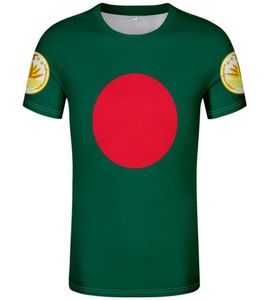 MEN039S TSHIRTS BGD BANGLADESH TシャツカントリーカレッジTシャツDIY BD BENGALI NATION FLAG CLOSS