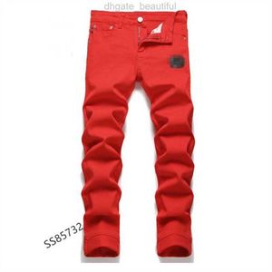 20SS MENS DESIGNER JEANS ENJÄRD RIPPAD BIKER SLIM FIT MOTORCYCLE DENIM FÖR MÄNNING JEAN MANS PANTS POUR HOMMES #820 28-38