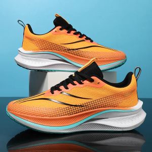 2024 aumento de verão respirável novos tênis de corrida masculinos sapatos esportivos femininos moda preto e branco vermelho azul cinza sapatos esportivos masculinos tamanho 36-45