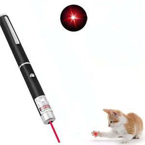 İşaretçi Kediler Köpekler Şarj Edilebilir İnteraktif Kedi Kapalı evcil hayvan oyuncakları Lazer Sunum Hafif Paket Kırmızı Işık USB Şarj Edilebilir