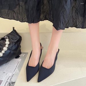 Dress Shoes Women Rhinestone High Heels Woman Pumps Heeled Sandals Fashion Female Stiletto Slingback Pointe Weddings Bridal