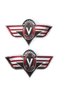 Motorcycle Petrol Tank Left Right Badge Emblem Decal Stickers For Kawasaki Vulcan Classic5933161