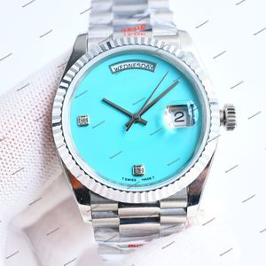 2024 new Luxury Men Watch Automatic Mechanical Movement Casual Watches Stainless Steel Strap 36mm Dial Waterproof Wristwatch Birthday Gift Sapphire