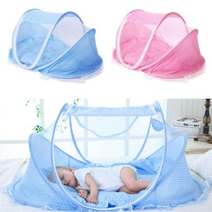 New Portable Soft Baby Crib 0-3 Years Bedding Mosquito Net Foldable Bed Cotton Sleep Travel Beds Cribs Pillow Mat Setat Set HG99268b