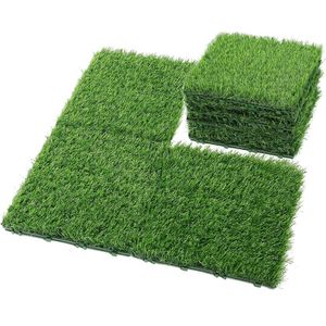 50st Floating Lawn Diy Moverble Free Splice, Paving the Ground Simulation Artificial Turf