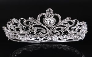 Mode Exquisite Wasser Tropfen Kristall Braut Krone 2019 Für Frauen Pageant Prom Tiaras Haar Schmuck Zubehör Kopfschmuck6950476