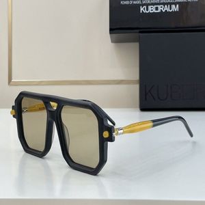 KUB#RAUM P8 الكلاسيكية Retro Mens Sunglasses تصميم الأزياء النظارات النسائية مصمم العلامة التجارية الفاخرة Eyeglass أعلى جودة عالية العصرية FAM2913