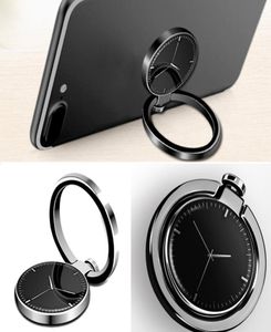 Luxury Metal Mobile Phone Socket Holder Love Shape Universal Telephone Finger Ring Holder Magnetic Car Bracket Stand Accessories6889820