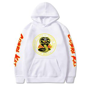 Cobra Kai Bluies Strike Hard Strike First No Mercy Printed Hobra Cobra Kai Casual Pullovers Hoodie x06109500110