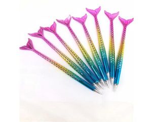 Lytwtw039s Mermaid Ballpoint Pen School Supply Ball Point Creative bie Novel Office Gift Stationery Styling Fish GB225375863