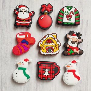 20pcs Christmas Focal Silicone Beads Food Grade Teether Beads Baby Chewable Molar Toy DIY Nipple Chain Jewelry Accessories 240307