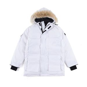 Designer Down Jacket Mens and Womens Windbreaker Mink Fur Par Par Pock Winter Outdoor Thicked Warm Designers Coat Ytterkläder