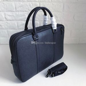 B Brand Mens Business Bag Real leather Mens Document Bag High Quality Men Briefcases Designer Brand Mens Bag Brand 2652