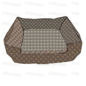Vintage Letters Blossom Pet Kennels Comfortable Leather Dogs Cat Bed Chihuahua Tide Sofa for Bulldog Schnauzer Labrador Beds Kenne217I
