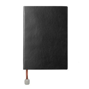 A5 A6 Soft Leather NotebookBusiness Customized Confernce Planner StaionaryWholesale Thread-Bound Diary With Pendant 240304