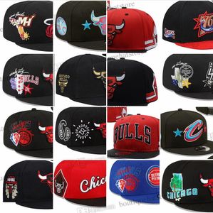 En yeni 84 renk Tüm Takım Erkek Beyzbol Snapback Hats Sports Basketball Chicago 