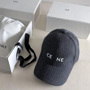 24SS Ball Caps Lüks Beyzbol Kapağı Tasarımcısı Hat Casquette Luxe Unisex Katı Geometrik Baskı Takım Çiftlik Tuval Men Dust Bag Snapback