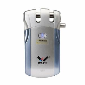 Wafu WF-018 Electric Door Lock Wireless Control With Remote Control Open & Close TMART LOCK Home Security Door Easy Installing 201207B