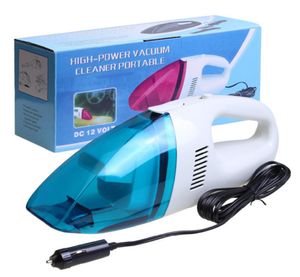 New Auto Accessories Portable 5M 120W 12V mini Car Vacuum Cleaner Handheld Mini Super Suction Wet And Dry Dual Use Vaccum Cleaner4297641