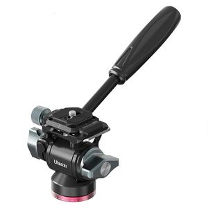 ULANZI U-190 Fluid Hydraulic Head Panoramic Video DSLR Camera TripoD Head med handtag arca för monopod stativpanhuvud 240306