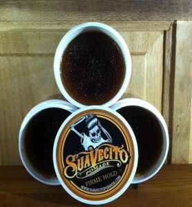 Suavecito Pomade Hair Gel Style Firme Hold Pomades waxes strong Restaring Anding Way Big Skeleton Hair Slicked Back Oil Wax Mud2985617