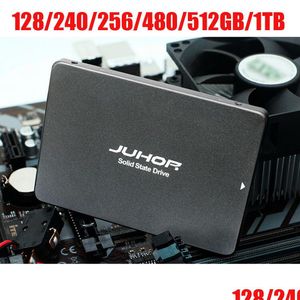 Dahili Katı Hal Disklerisd Juhor Offical SSD Sabit Disk 256GB SATA3 DRIVE 128GB 240GB 480GB 512GB 1TB 2 5 inç Hızlı Masaüstü SATA OTD1L