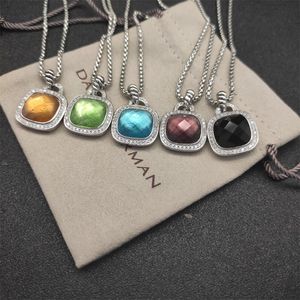 Designer necklace for woman silver plated chains for men stainless steel jewelrydy luxury designer longdy luxury necklaces trendy resplendent zl124 E4