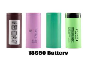 100 KVALITET HG2 18650 BATTERI 3000MAH NCR18650B 3400MAH 25R 30Q VTC5 VTC6 37V MAX 2500MAH 2600MAH3000MAH 30A 40A IMR RECHARGEABL7090177