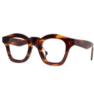 Модные солнцезащитные очки в оправе, винтажные ацетатные квадратные оптические очки для мужчин и женщин, компьютерные очки 509572579