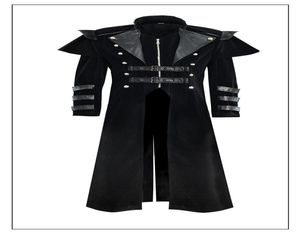 Women039s Trench Coats Punk Rave Men039s Gothic Killer Caped Overcoat Y6546028325