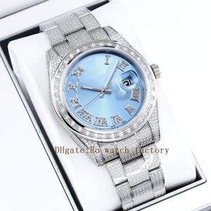 Mężczyźni Watch Diamond 316 Supphire Sapphire Siemphire Waterproof Disc41mm 2813 Maszynowanie Automatyczny ruch kobiet obserwuje cyfry rzymskie